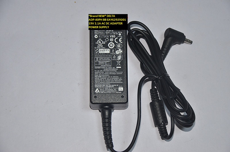 *Brand NEW* AC100-240V 19V 2.1A AC DC ADAPTER DELTA EAY62929201 ADP-40PH BB POWER SUPPLY